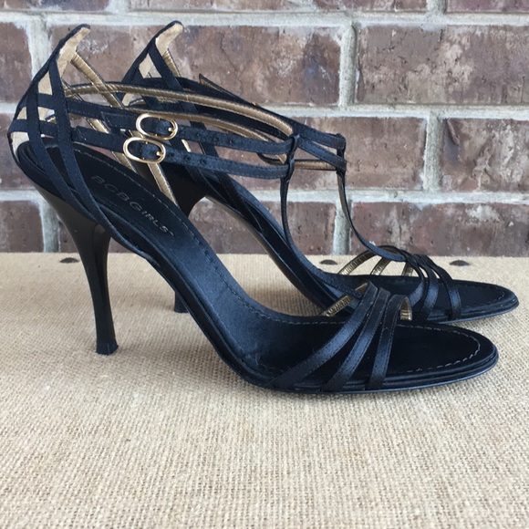 BCBG Girls Satin Heels - Picture 1 of 8